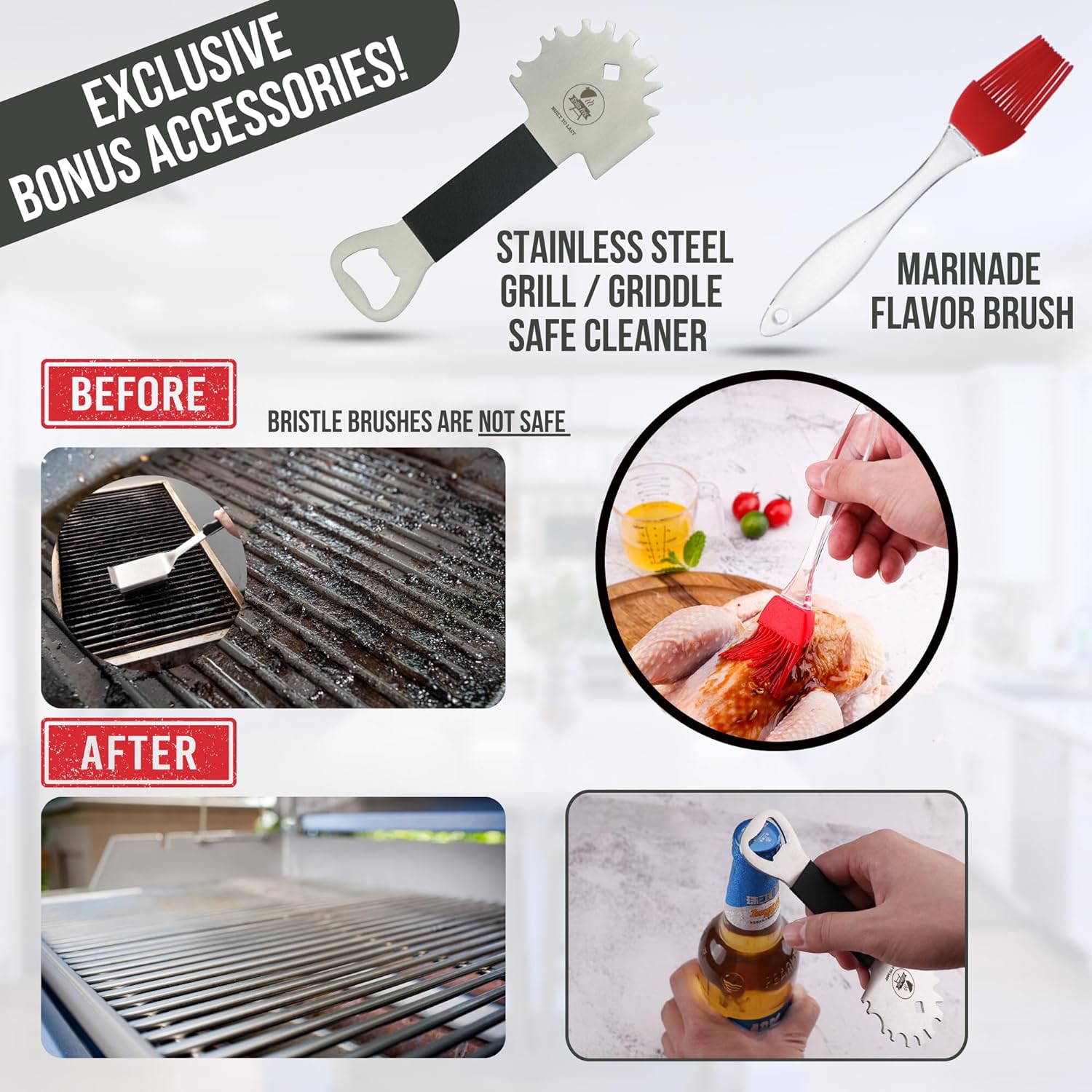 TenderCuts™ Meat Injection Syringe Kit - Iron Grillers